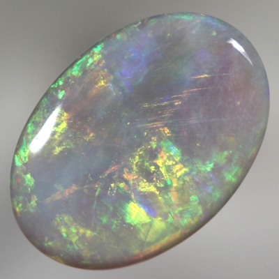 SOLID SEMI BLACK OPAL Bright rolling flashes